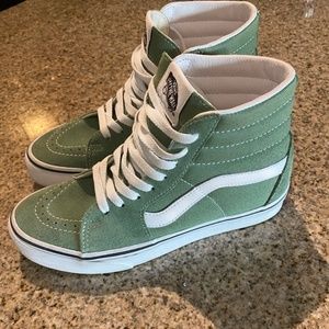 Mint/Sage Vans SK8 Hi